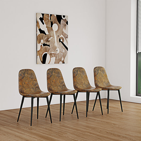 Red Barrel Studio® Dining Chairs Set Of 4, Modern Accent Chairs With